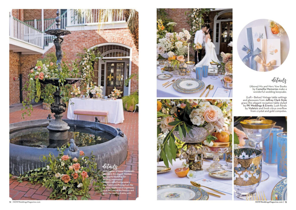 Jeffrey Clark Style - Now Weddings - Spring 2024 - Tableware