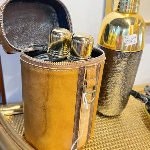 Jeffrey Clark Style - Vintage Shakers with Leather Carry Case